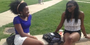 Students trade jeans for shorts temperatures hit the 90s.