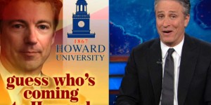 Jon Stewart rips apart at Rand Paul on "The Daily Show."