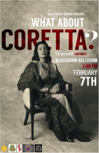 Coretta King poster