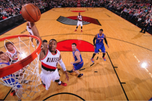 The biggest story leading up to the weekend comes from last season’s rookie of the year, Damian Lillard.