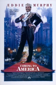 Eddie Murphy portrayed a prince looking for true love.
