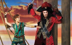 Allison Williams as Peter Pan and Christopher Walken as Captain Hook in "Peter Pan Live!" — the most hate-watched show of the holiday.