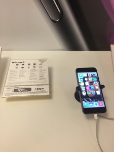 Apple iPhone 6 display in the Sprint PCS store, Washington, D.C.