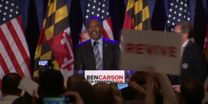 After reassuring supporters in Baltimore that we would stay in the race, Dr. Ben Carson announces the next day that he's bowing out of the GOP debate.