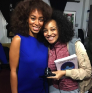 YouTuber Kiara Nelson froze, got lightheaded and even cried when she met Solange Knowles.