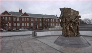The Spirit of Freedom: African American Civil War Memorial sculpture and its Wall of Honor by artist Ed Hamilton.