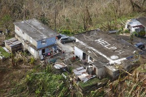 Puerto Rico is still waiting for its full allocation of FEMA aid from Hurricane Maria in 2017. Here is one of the damaged homes in the mountains. 