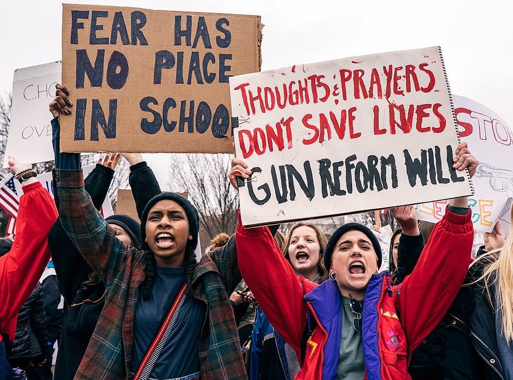 Students protesting in Washington lead the way on the anti-gun efforts. (Photo: )
